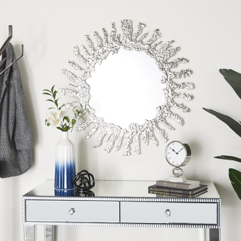 Sunburst Gold Decorative Wall Mirror