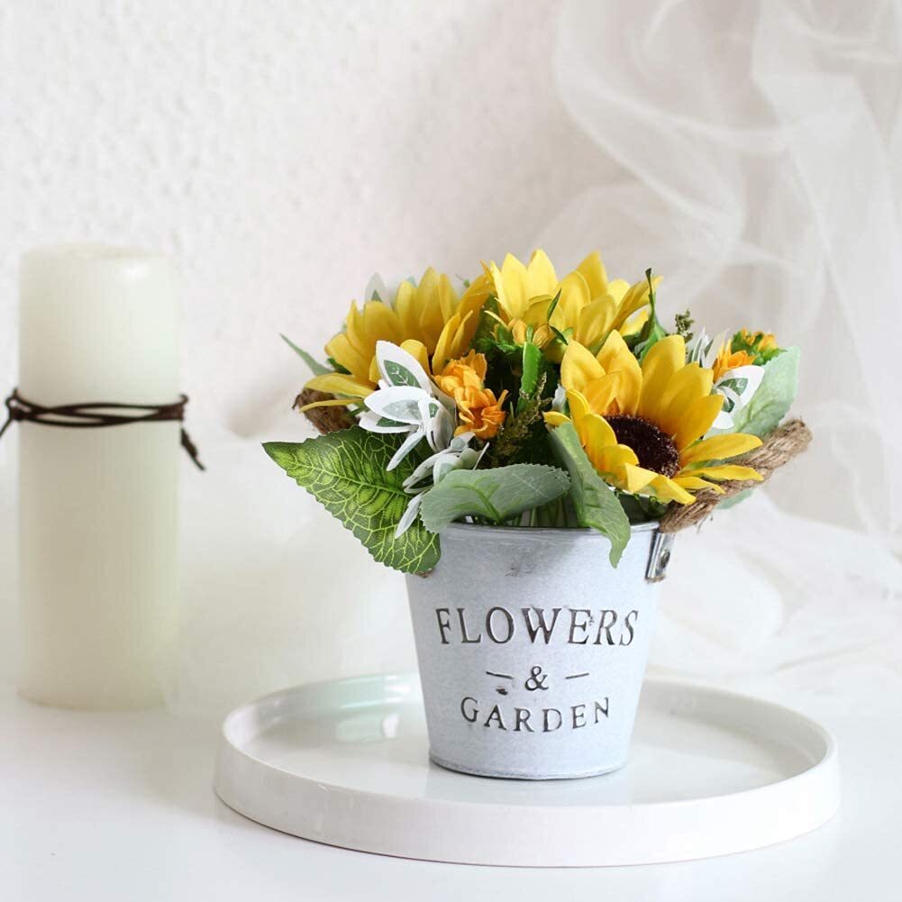 Sunflower Display Pot