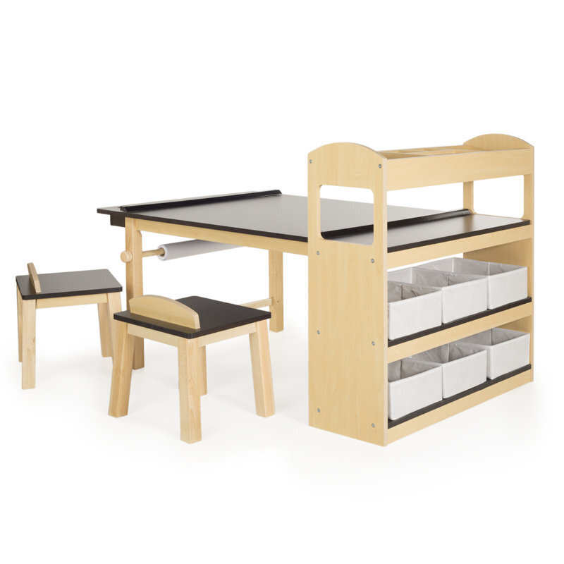 Super Kids Art Table With Storage