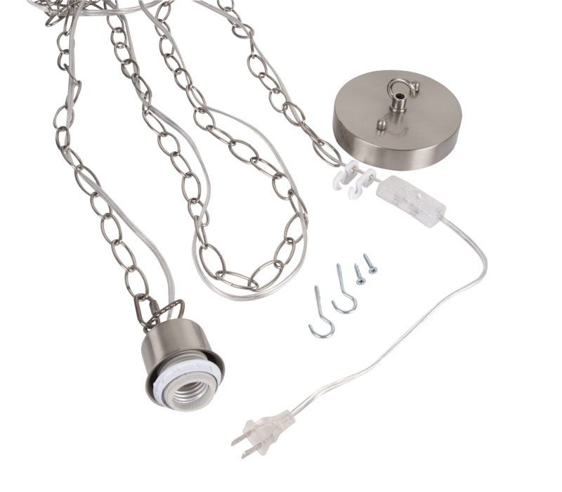 Swag Cord Pendant Light Kit