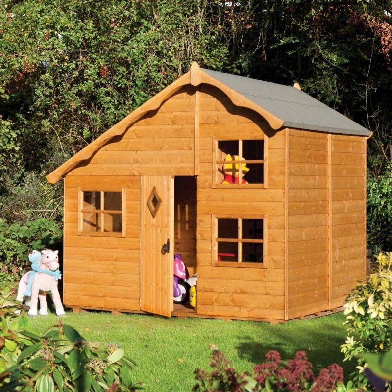 Swiss Cottage 8.2' x 6.8' Playhouse