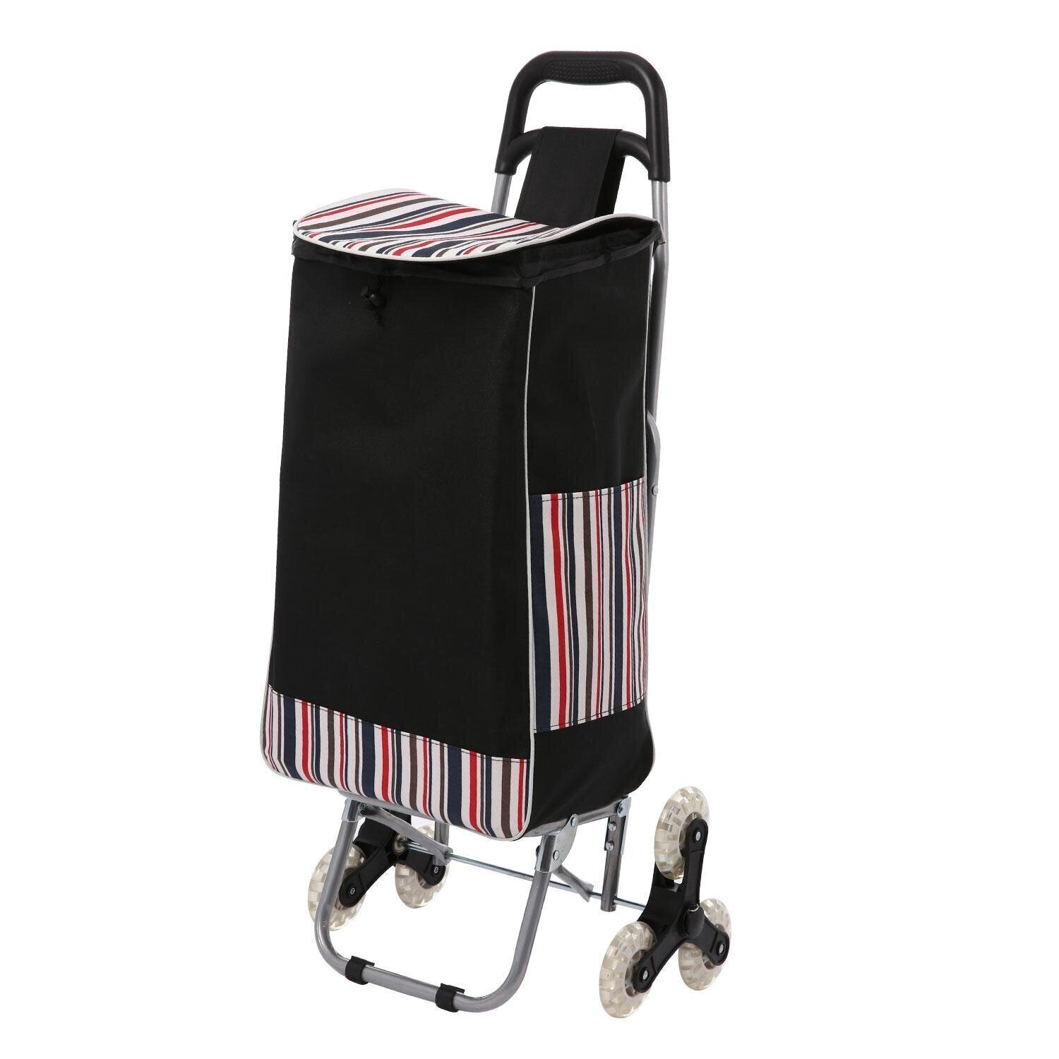 Swivel wheeled bag on wheels