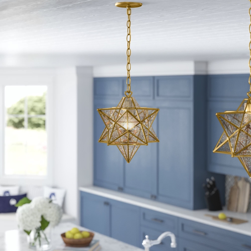 Moravian Star Hanging Pendant Light