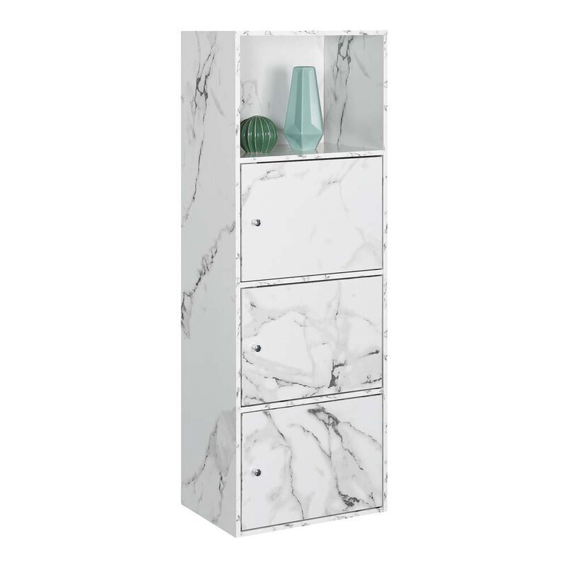 Tall and narrow cabinet with doors