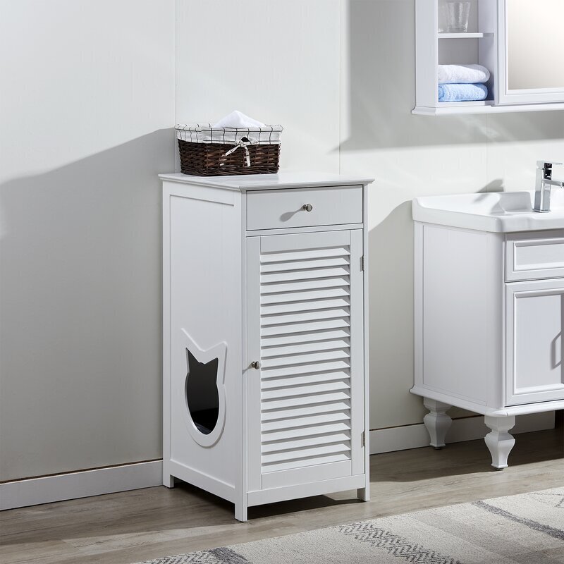 Tall Cat Litter Box Furniture