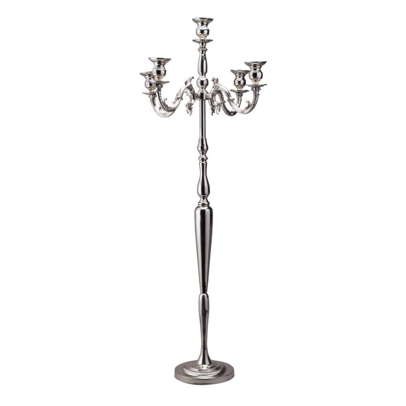 Tall Metal Candelabra
