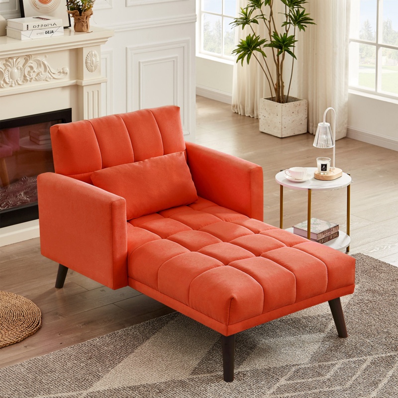 Tara Upholstered Chaise Lounge