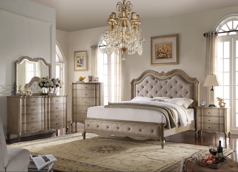 Tasker Upholstered Standard Configurable Bedroom Set