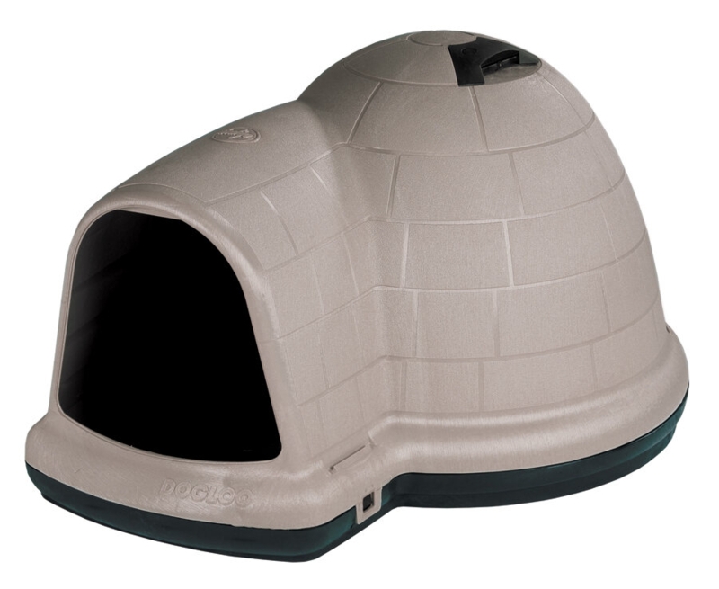 Igloo-Shaped Dog House with Microban
