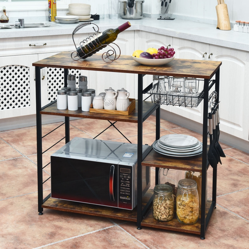 Kitchen Baker's Rack with Multiple Shelves