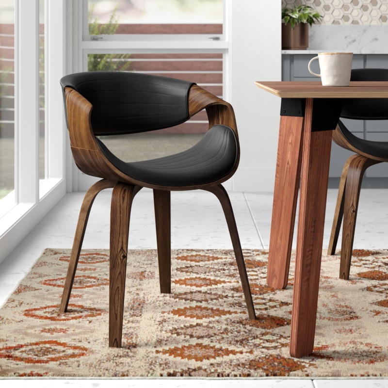 Tejeda Arm Chair in Black