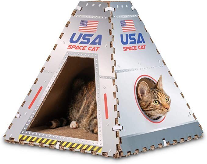 Tent Shaped Cat Box Tower