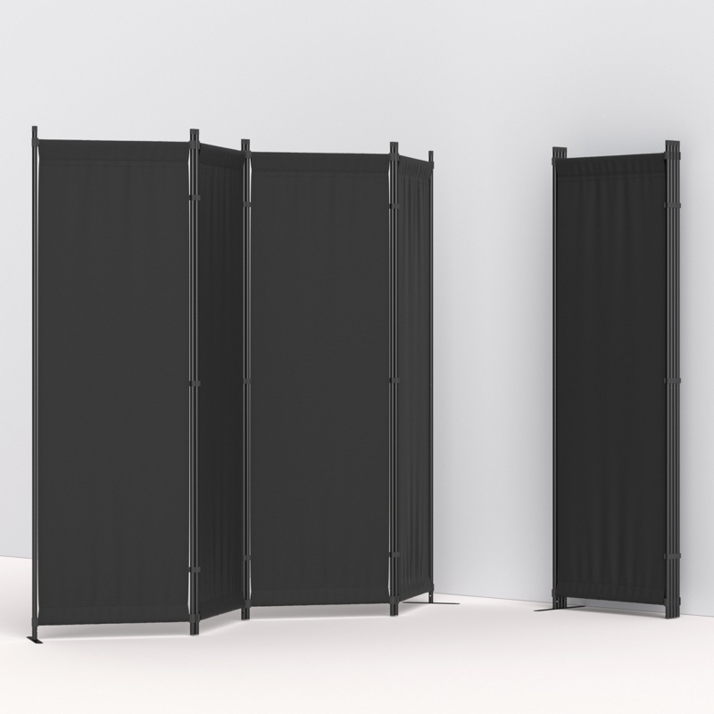 Terecita 88'' W x 67.5'' H 4 - Panel Folding Room Divider