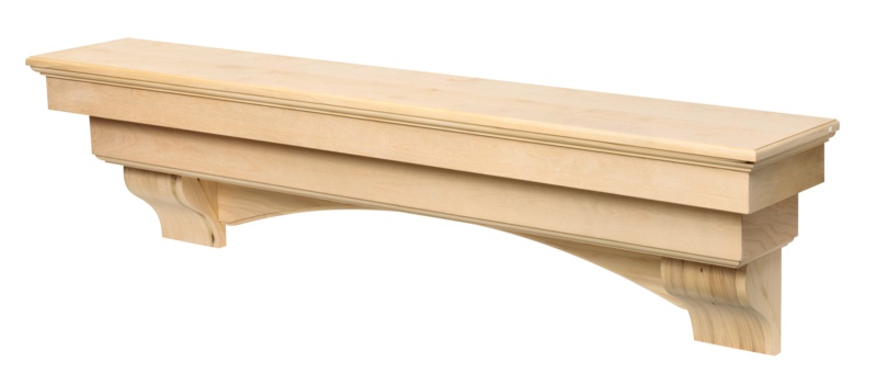 The Auburn Fireplace Shelf Mantel