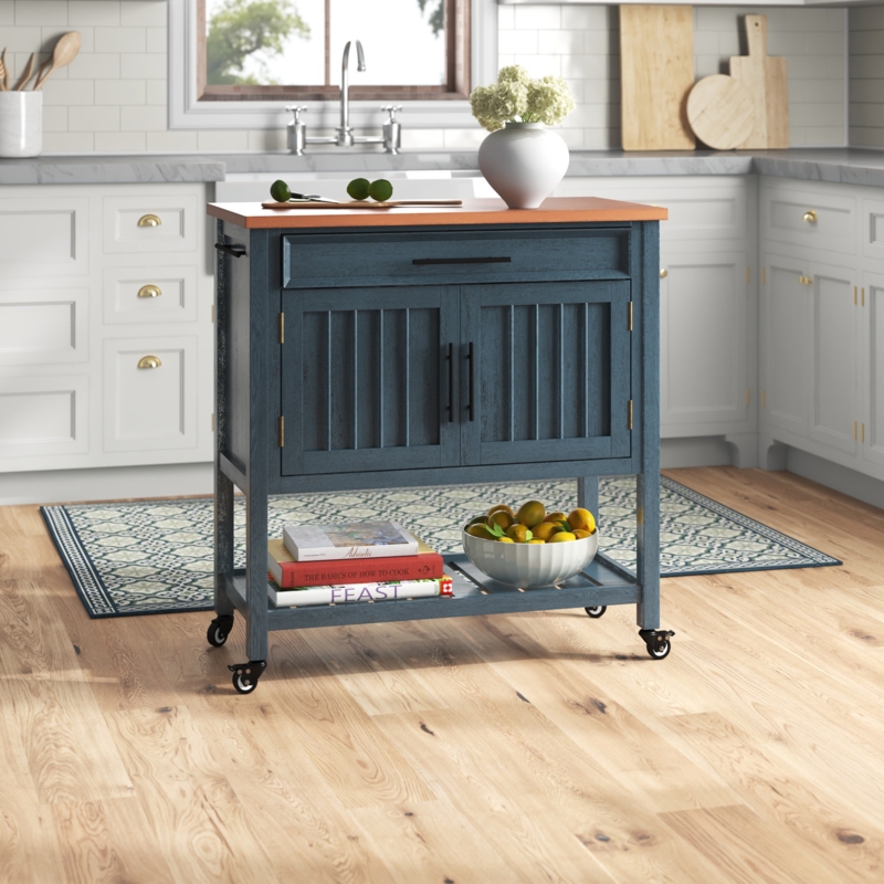 Kitchen Island with Storage and Seating