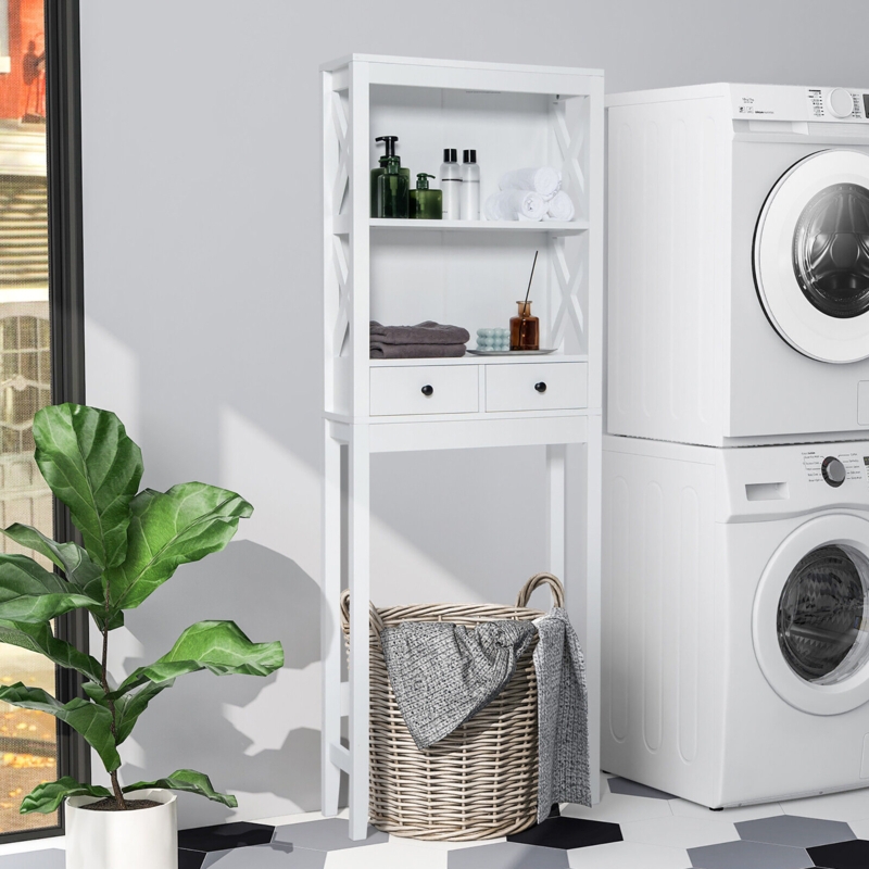 Space-Saving Bathroom Organizer with Drawers
