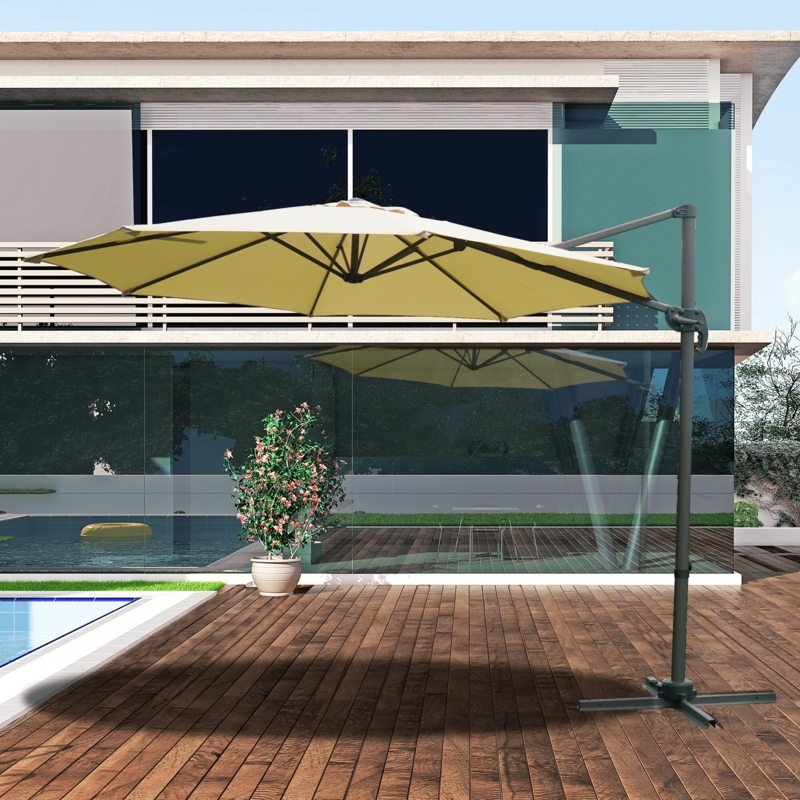 Offset Cantilever Patio Umbrella