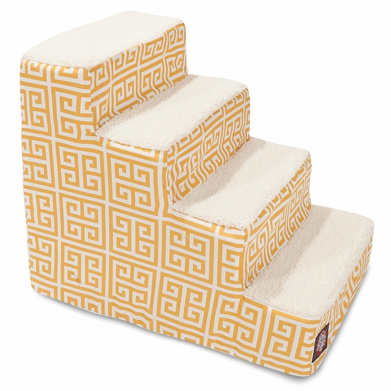 4-Step Pet Stairs with Waterproof Base
