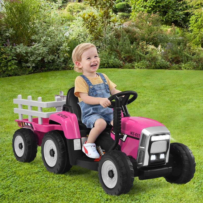 Tractor with Trailer Ground Loader