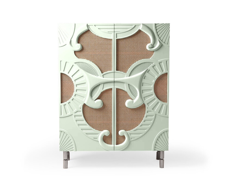 Traje De Luces Bar Cabinet