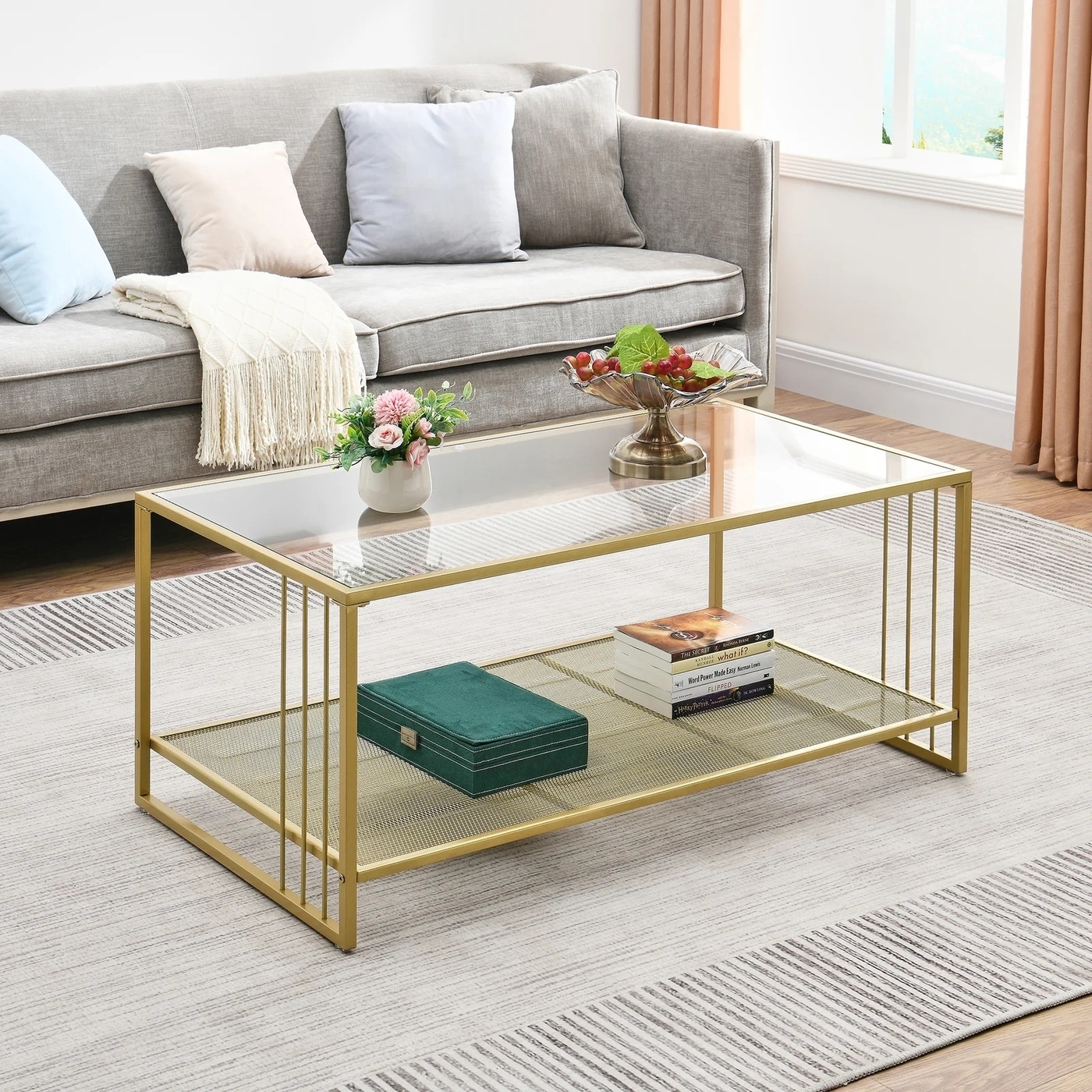 Transitional Coffee Table