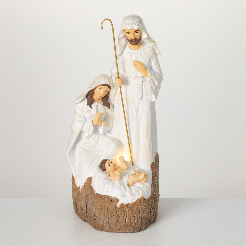 "Tree Carved" Holy Family