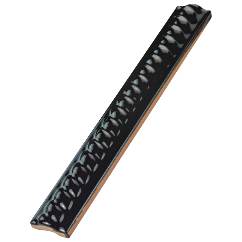 Quarter Round Tile Trim with Rope Pattern