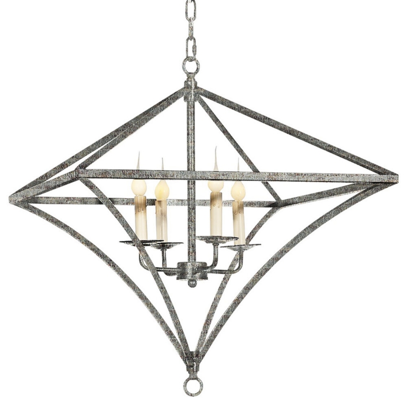 Open-Design Lantern Chandelier