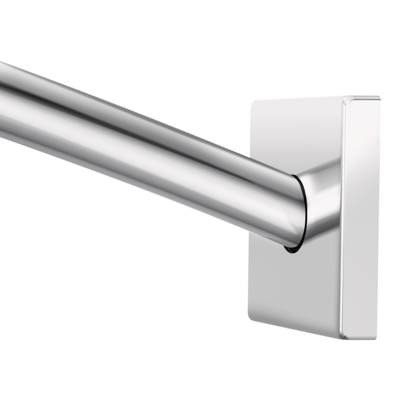 Sleek Angled Shower Head