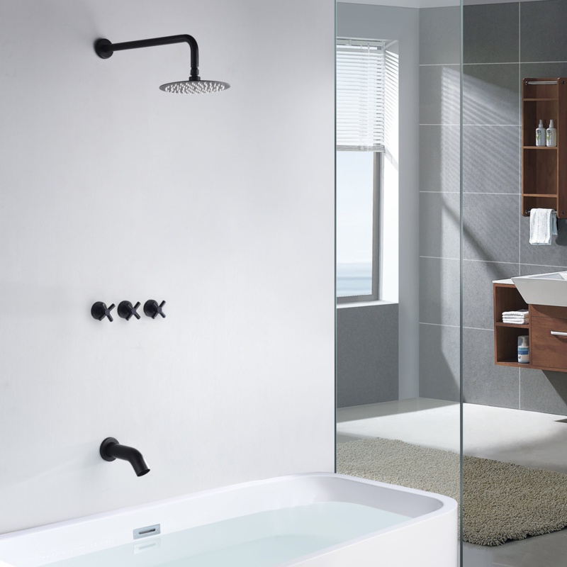 Tub and Shower Faucet with Rough-in Valve