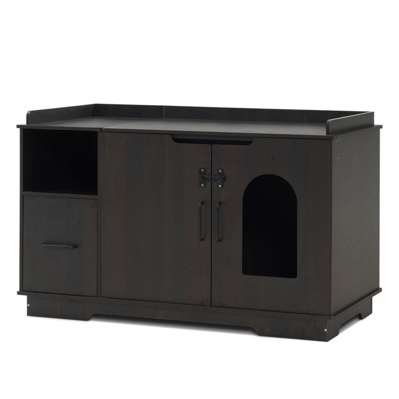 Multi-Function Cat Litter Box Enclosure