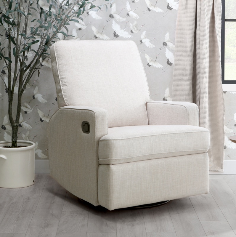 Tucker Upholstered Swivel Recliner