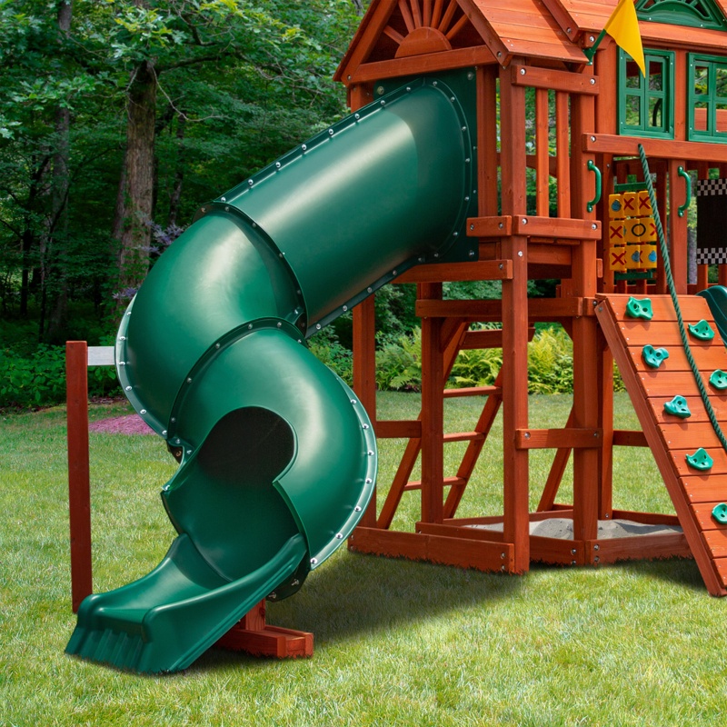 Tunnel Twister Tube Slide for 5' Deck