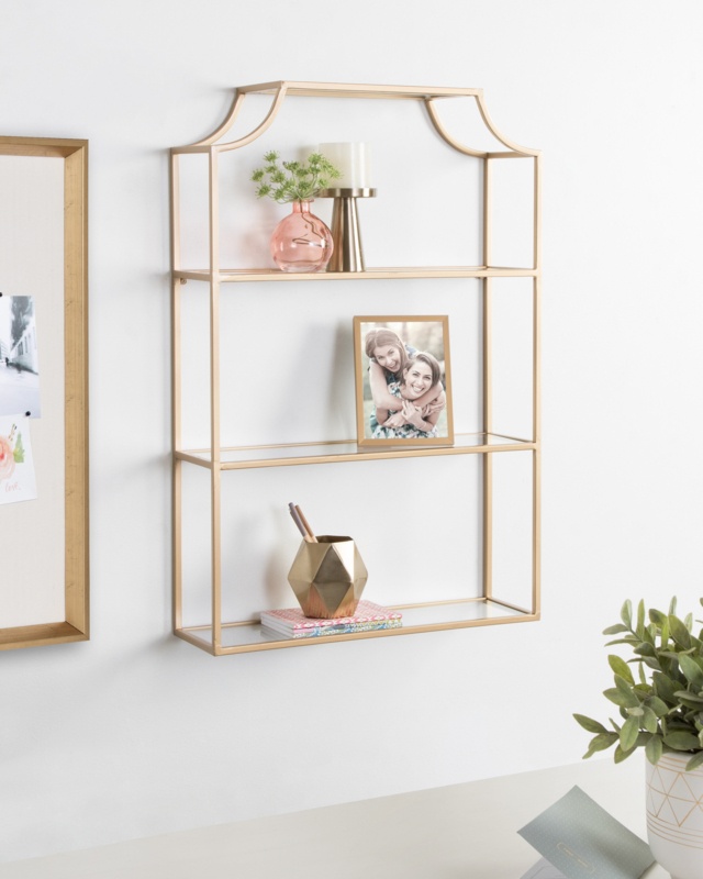 Turgut 4 Piece Metal Accent Shelf