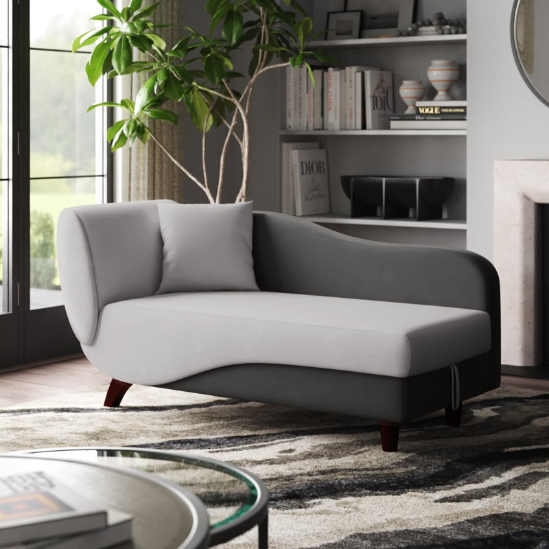 Two Tone Adjustable Chaise Lounge