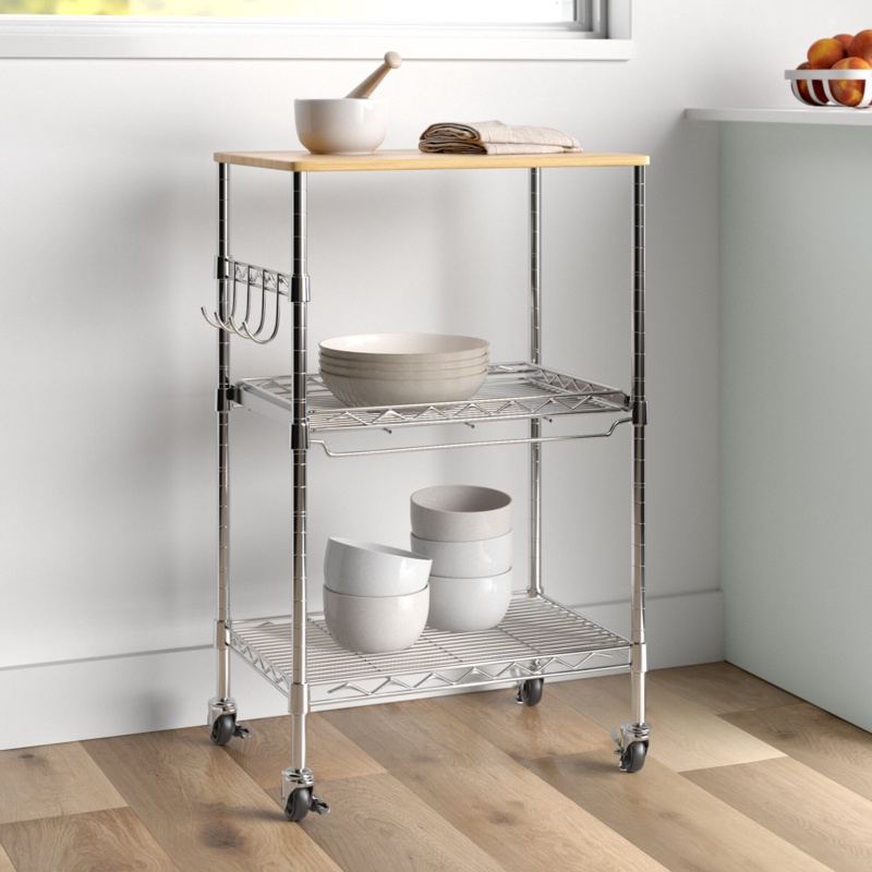 Ty 22.5'' Wide Rolling Kitchen Cart