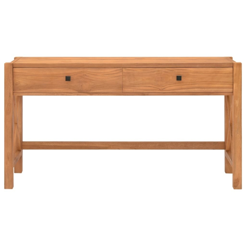 Rustic Solid Teak Wood Desk