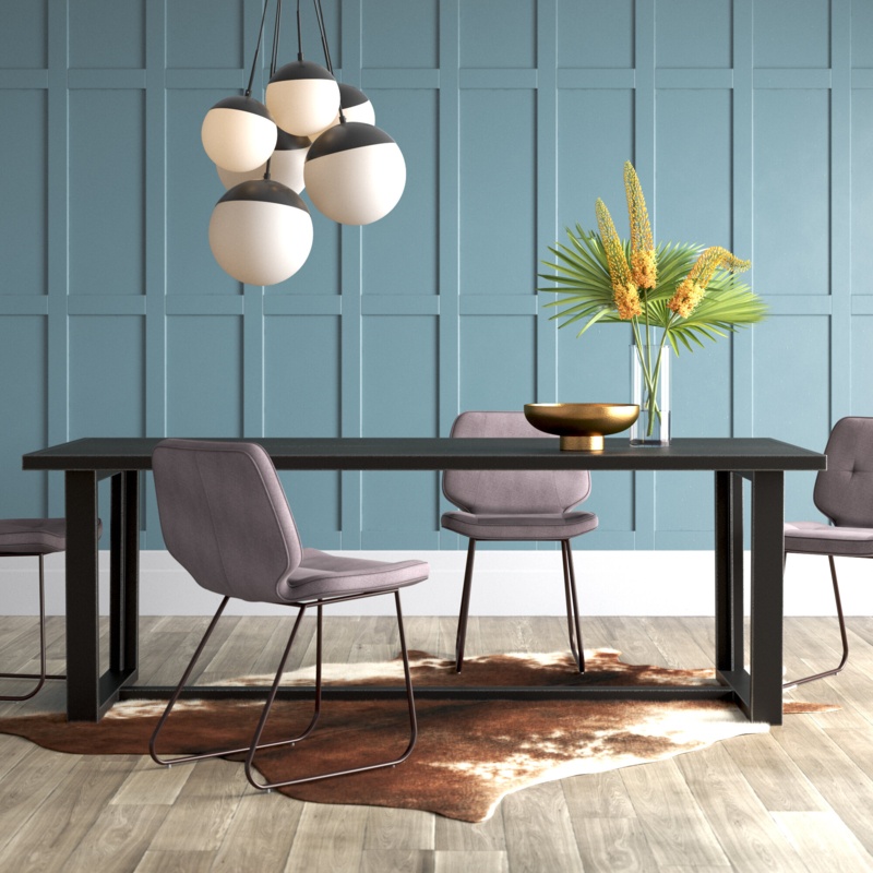 Tyrese 87'' Trestle Dining Table