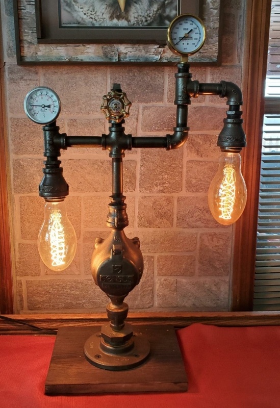 Uinta Solid Wood Arched Lamp
