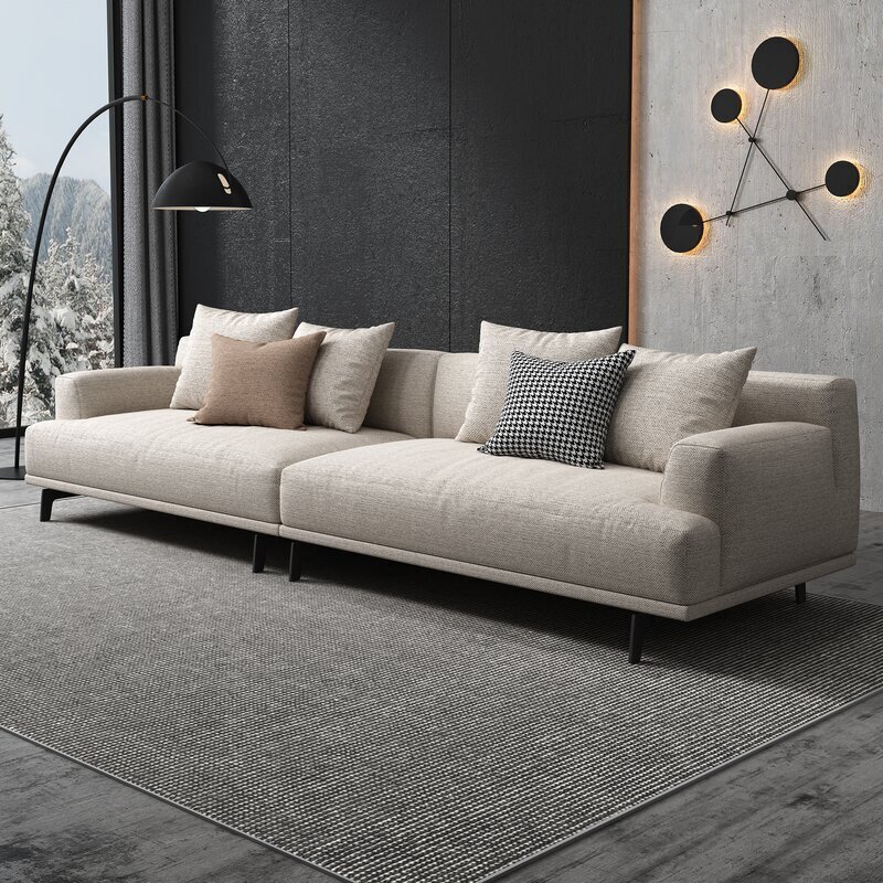 Ultra modern extra wide couch