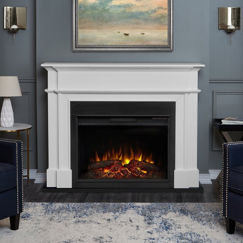 Understated False Fireplace