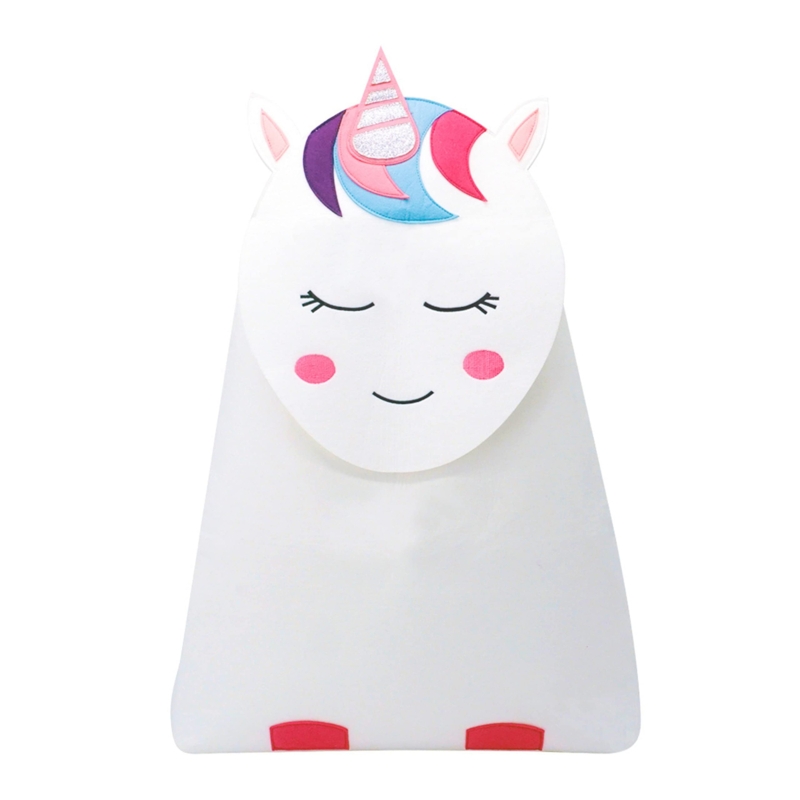 Unicorn Kids Nursery Laundry Hamper and Toy Organizer Basket