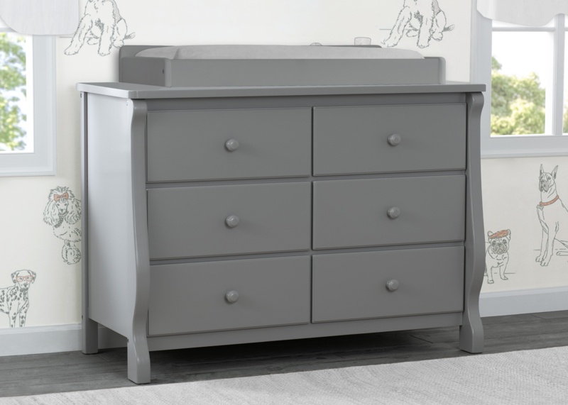 Universal 6 Drawer Changing Table Dresser