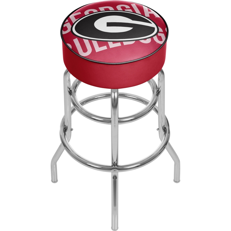 Chrome Bar Stool with Swivel Seat