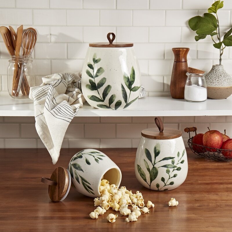 Unusual Tea Coffee Sugar Jars
