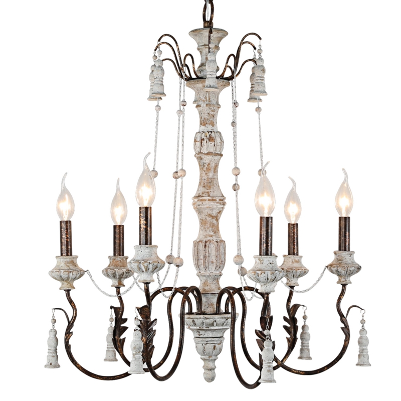 Handmade Wood Chandelier Lighting