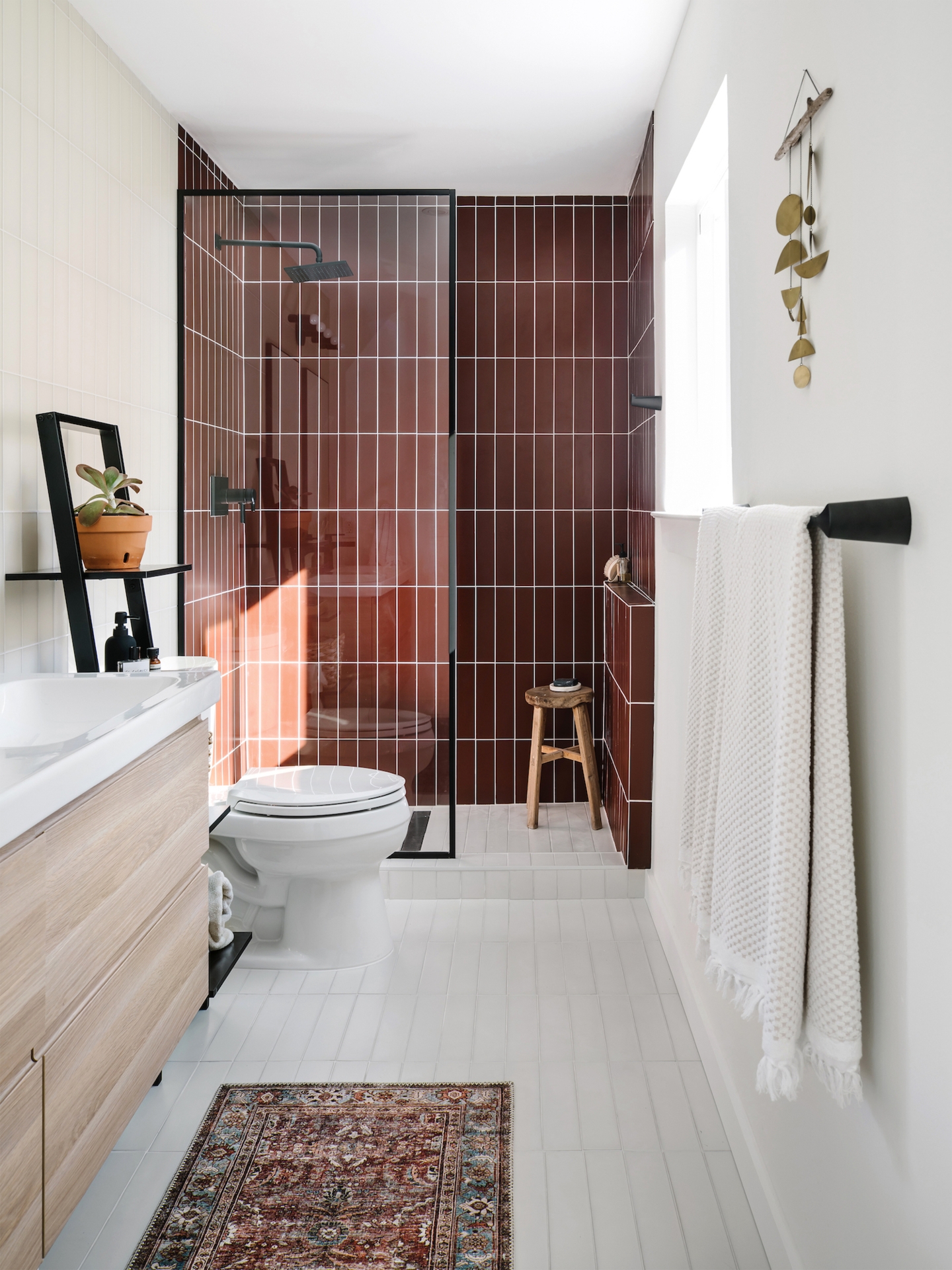 Utilize Subway Tiles Vertically