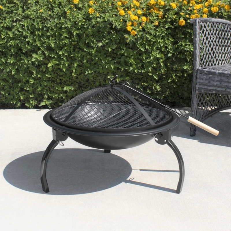 Steel Wood Burning Fire Pit