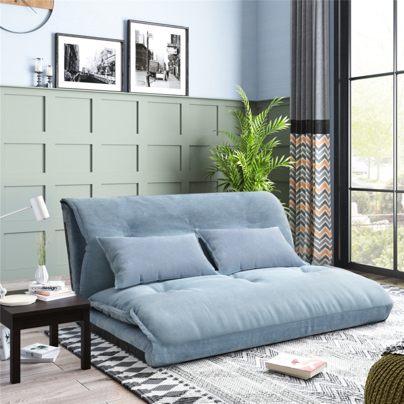 Lazy Sofa with Two Pillows