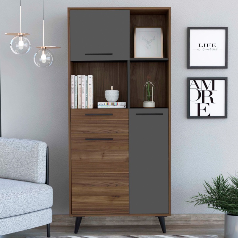Vandemark 63'' H x 28'' W Standard Bookcase